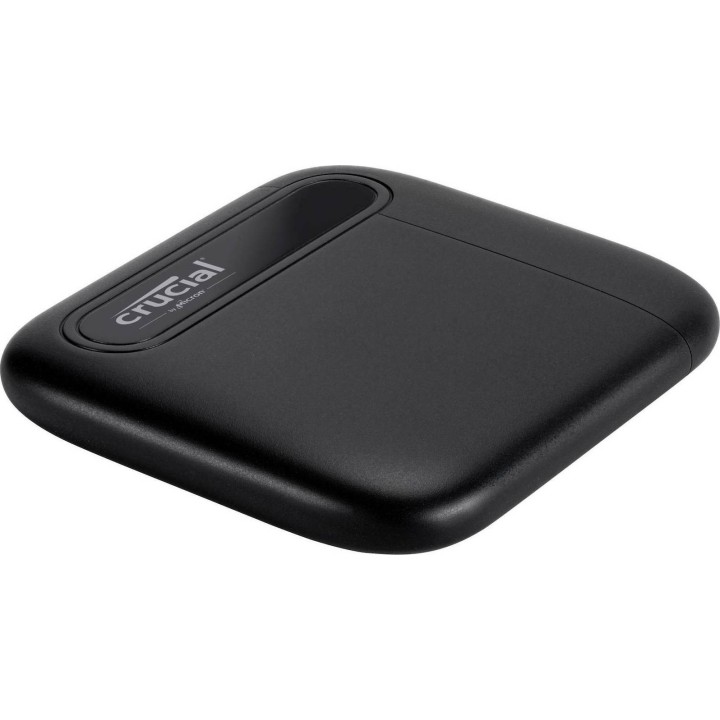 Crucial X6 USB 3.1 / USB-C Εξωτερικός SSD 1TB 2.5" Μαύρο(CT1000X6SSD9)