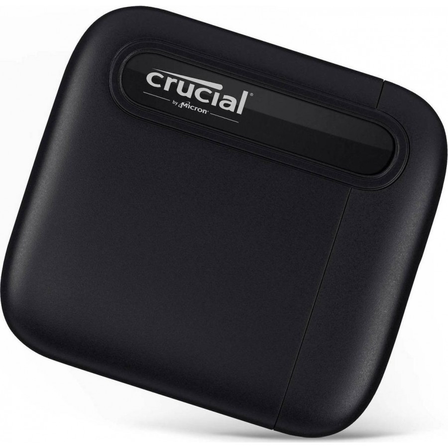 Crucial X6 USB 3.1 / USB-C Εξωτερικός SSD 1TB 2.5" Μαύρο(CT1000X6SSD9)