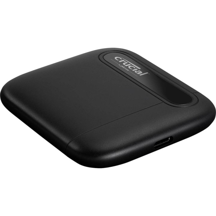 Crucial X6 USB 3.1 / USB-C Εξωτερικός SSD 1TB 2.5" Μαύρο(CT1000X6SSD9)