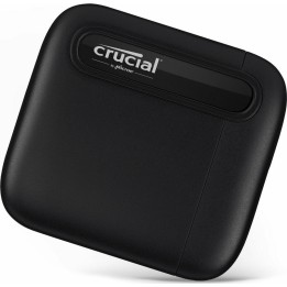 Crucial X6 USB 3.1 / USB-C Εξωτερικός SSD 500GB 2.5" Μαύρο(CT500X6SSD9)
