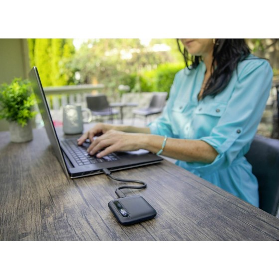 Crucial X6 USB 3.1 / USB-C Εξωτερικός SSD 500GB 2.5" Μαύρο(CT500X6SSD9)