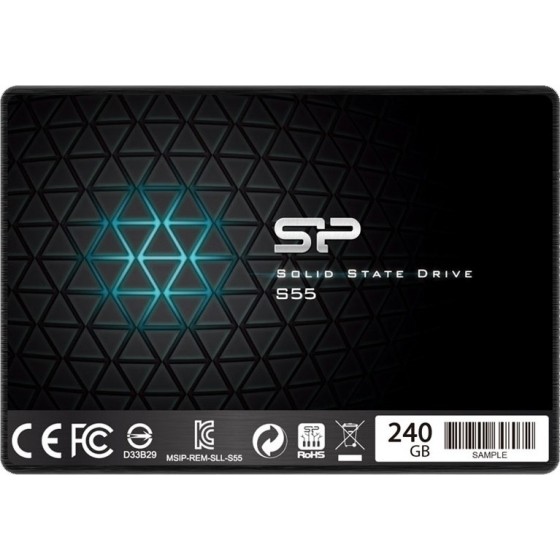 Silicon Power Slim S55 SSD 240GB 2.5'' SATA III (SP240GBSS3S55S25)