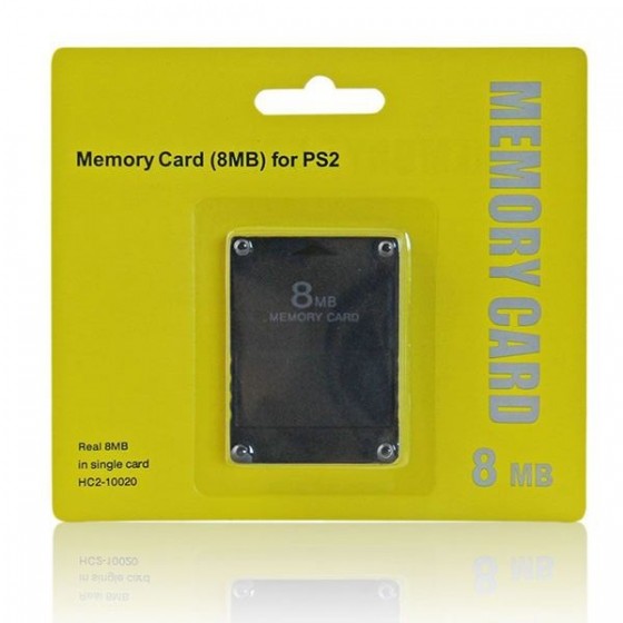 8 MB PS2 MEMORY CARD FOR PLAYSTATION 2 Κάρτα Μνήμης No Packing(σε σακουλάκι)