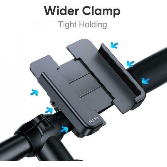 JOYROOM βάση ποδηλάτου για smartphone JR-ZS252, μεταλλική, μαύρη