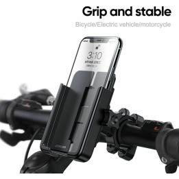 JOYROOM βάση ποδηλάτου για smartphone JR-ZS252, μεταλλική, μαύρη