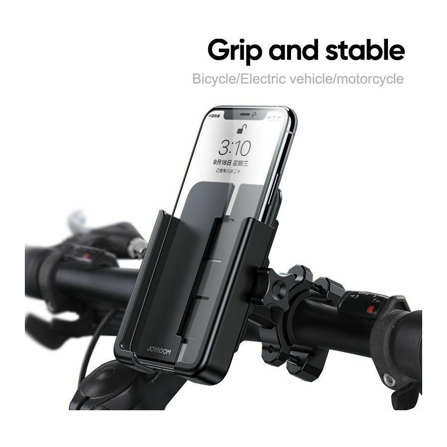 JOYROOM βάση ποδηλάτου για smartphone JR-ZS252, μεταλλική, μαύρη