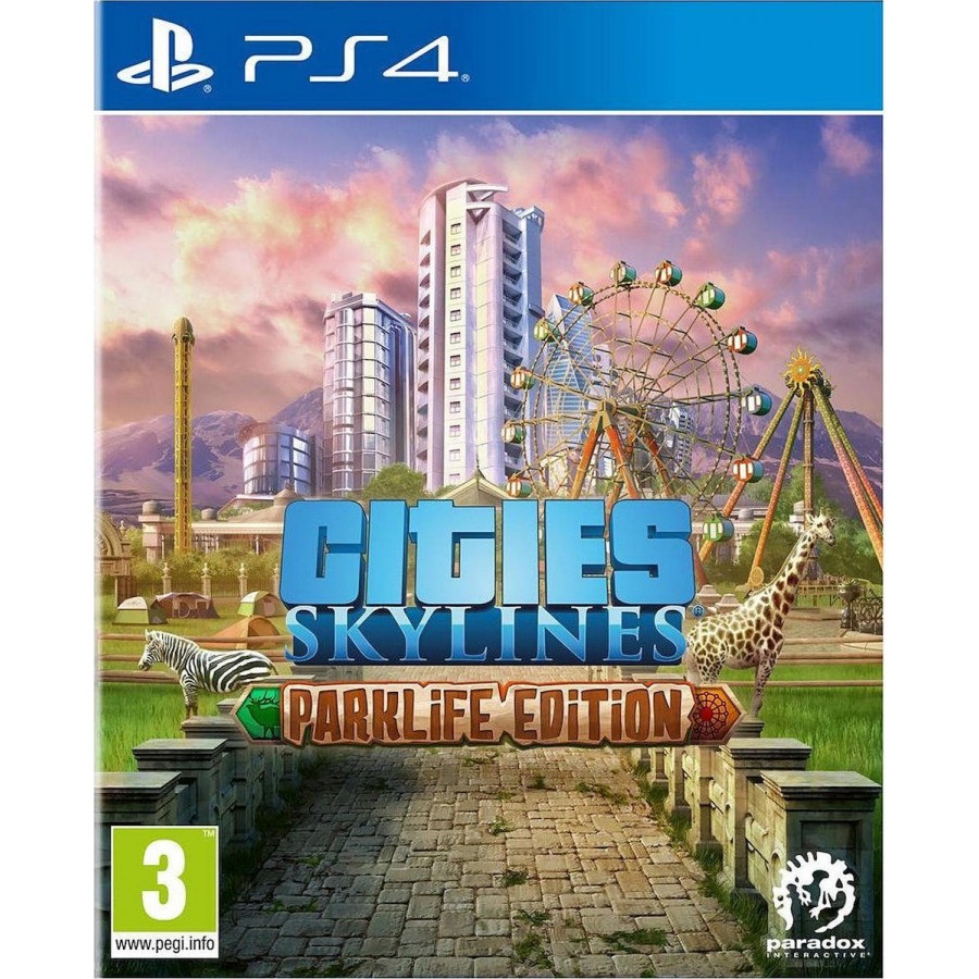 Cities: Skylines Parklife Edition PS4 Game
