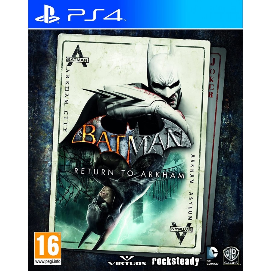 Batman Return to Arkham (Asylum + Arkman City) PS4 GAMES