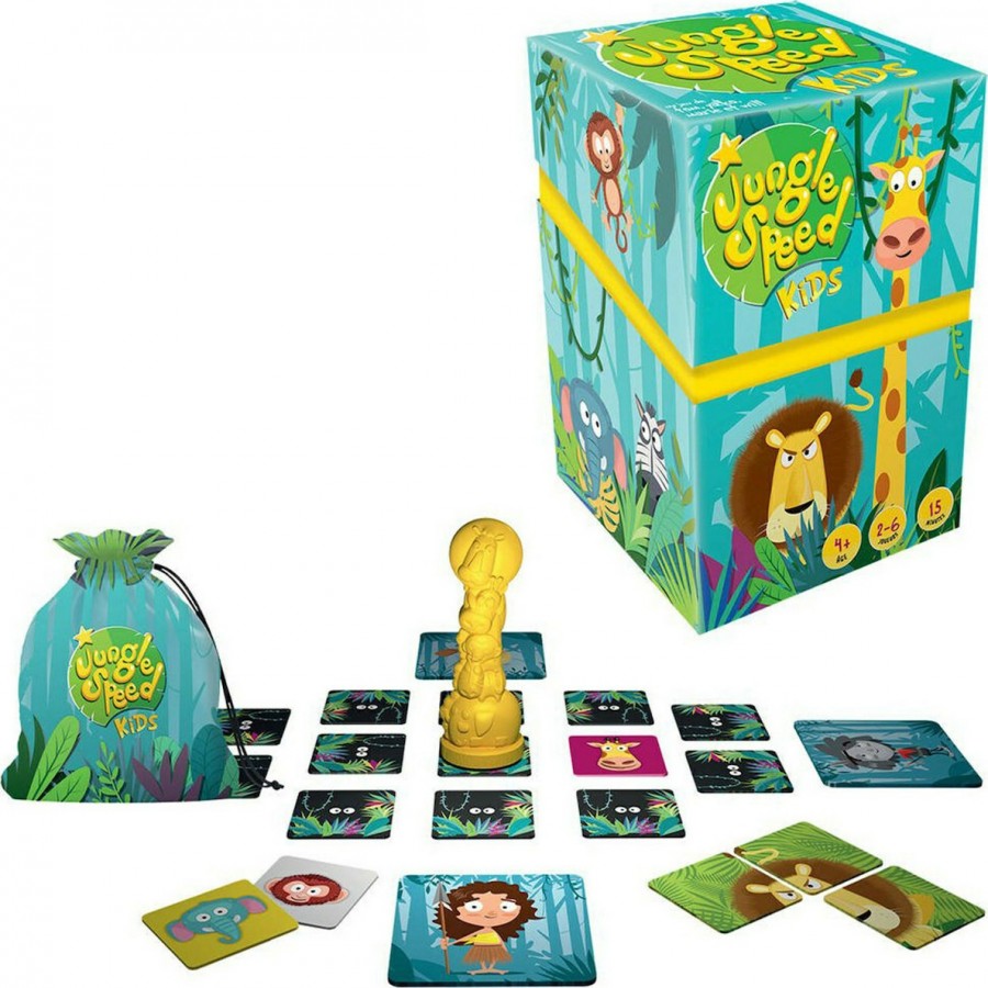 Kaissa Επιτραπέζιο Παιχνίδι Jungle Speed Kids για 2-6 Παίκτες 4+ Ετών(KA112844)