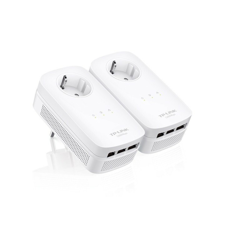 TP-LINK Powerline PA8030P AV1200 Passthrough Starter Kit V2,0 (TL-PA8030P KIT) (TPTL-PA8030PKIT)