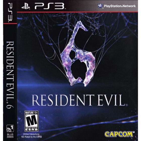 Resident Evil 6 - Capcom PS3 Games 