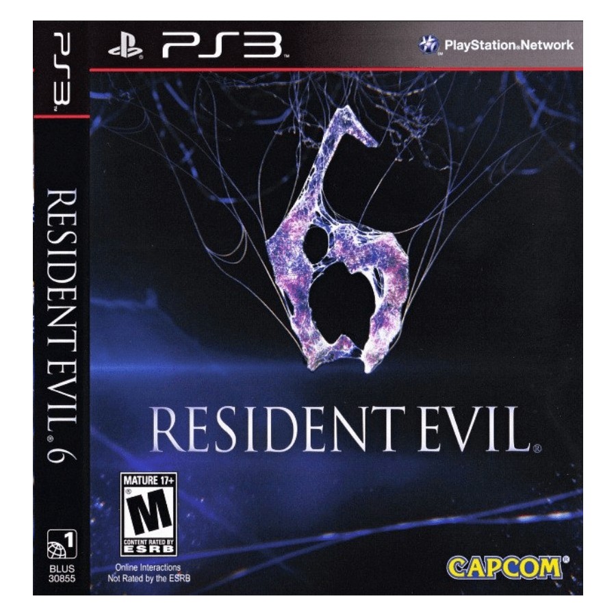 Resident Evil 6 - Capcom PS3 Games 