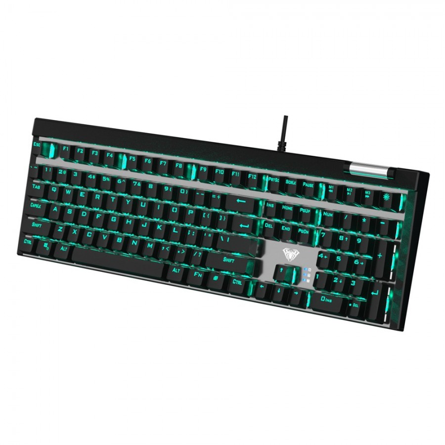 Aula F3030 Gaming Μηχανικό Πληκτρολόγιο με Custom Blue διακόπτες και Φωτιζόμενα πλήκτρα (Αγγλικό US)(6147)