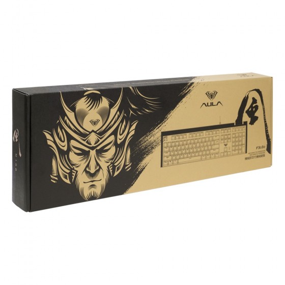 Aula F3030 Gaming Μηχανικό Πληκτρολόγιο με Custom Blue διακόπτες και Φωτιζόμενα πλήκτρα (Αγγλικό US)(6147)