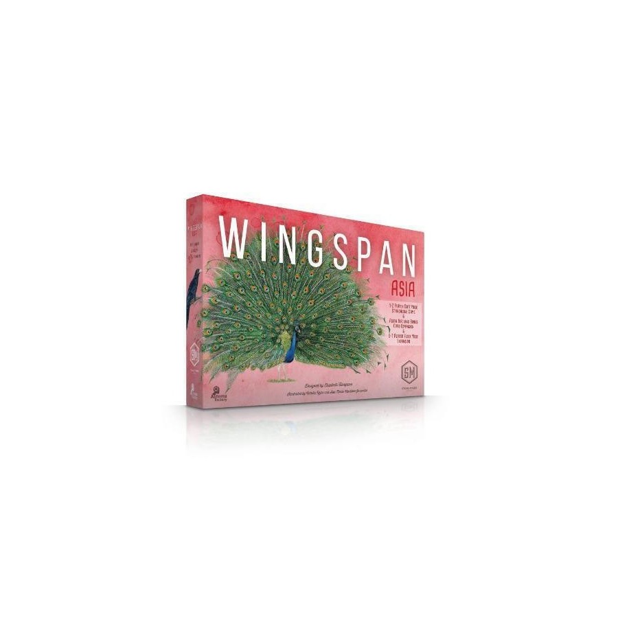 Kaissa Επιτραπέζιο Παιχνίδι Wingspan Asia για 1-2 Παίκτες 10+ Ετών(ΚΑ114527)