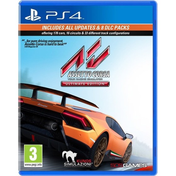 Assetto Corsa Ultimate Edition PS4 Game