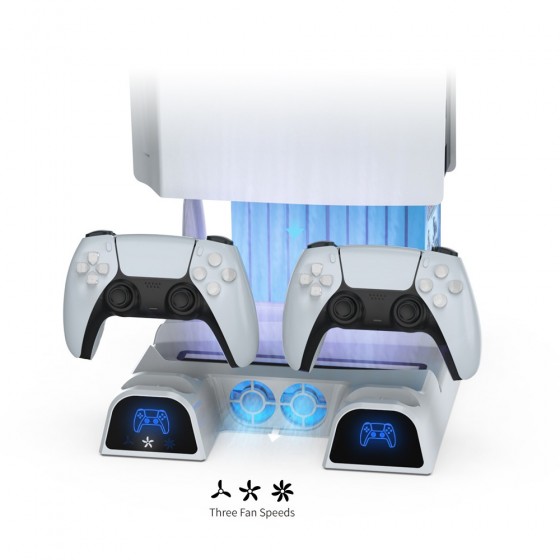 DOBE PS5 Multifunctional Cooling Stand White TP5-1511