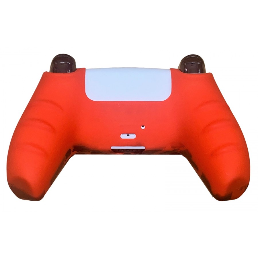 Θήκη Σιλικόνης για Χειριστήριο PS5 Red Camouflage