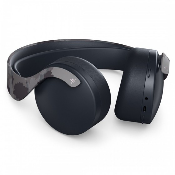 Sony PlayStation 5 Pulse 3D Wireless Over Ear Gaming Headset με σύνδεση 3.5mm / USB Gray Camouflage