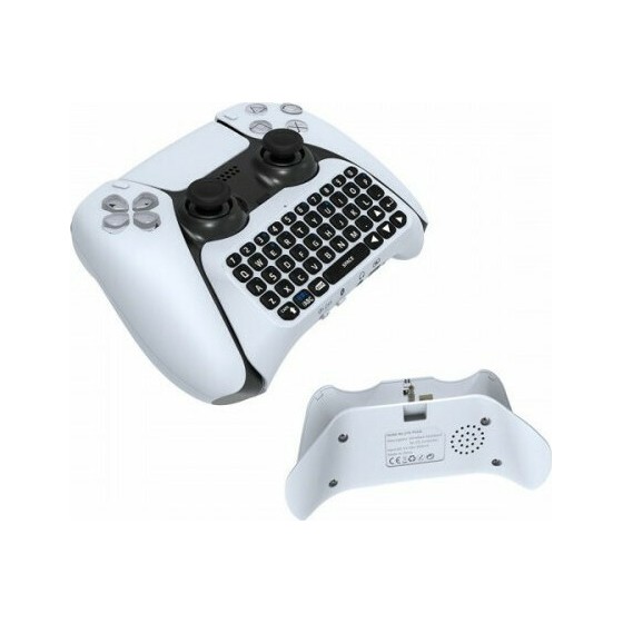 Ασύρματο Μίνι Πληκτρολόγιο PS5 Λευκό (JYS-P5121)
