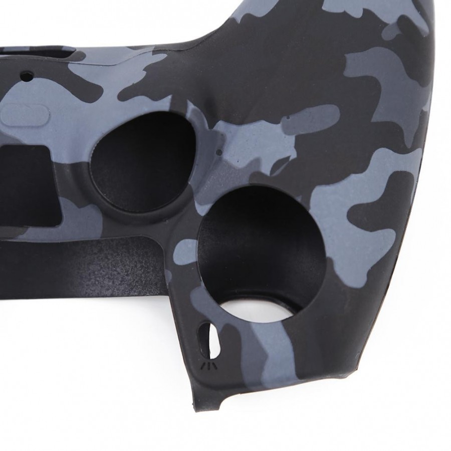 Θήκη Σιλικόνης για Χειριστήριο PS5 Grey Camouflage