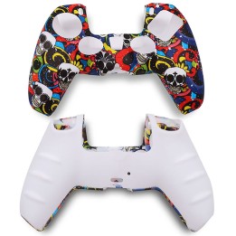 Αντιολισθητική προστατευτική θήκη για Sony Playstation 5 Ελεγκτή DualSense Multicolor σχέδιο
