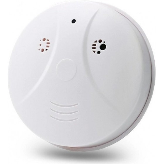 Κρυφή κάμερα τύπου ανιχνευτή καπνού SPY-014, Full HD, Wi-Fi, λευκή