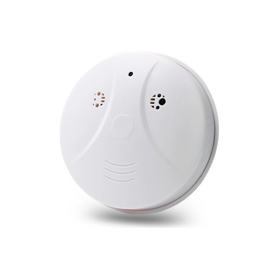 Κρυφή κάμερα τύπου ανιχνευτή καπνού SPY-014, Full HD, Wi-Fi, λευκή