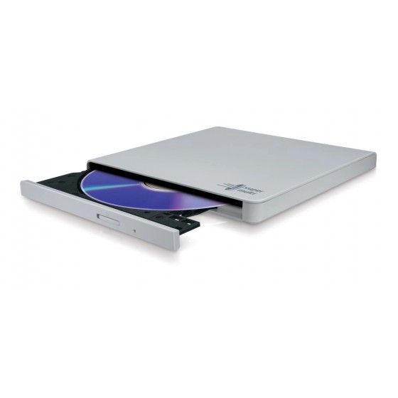 H-L DS External DVD-RW Recorder Slim White (GP57EW40)