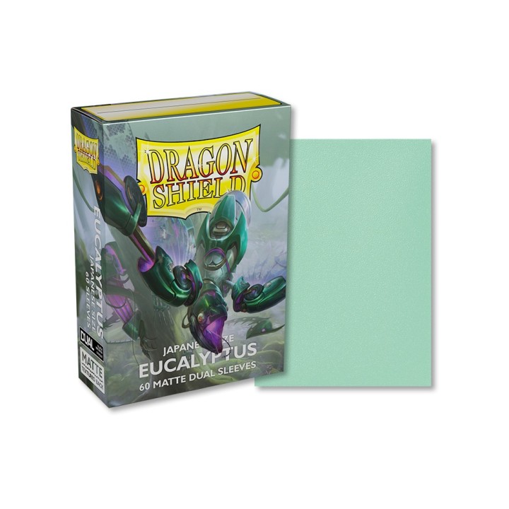Dragon Shield: Eucalyptus - Japanese Size, Matte Dual Card Sleeves (60ct)(ART15149)