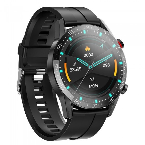 Hoco Y2 Pro Smartwatch με Παλμογράφο (Μαύρο)