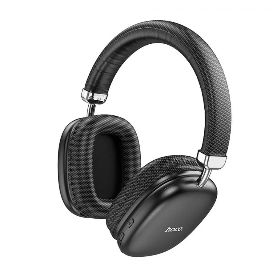 Hoco W35 Ασύρματα/Ενσύρματα Over Ear Ακουστικά με 40 ώρες Λειτουργίας Μαύρα