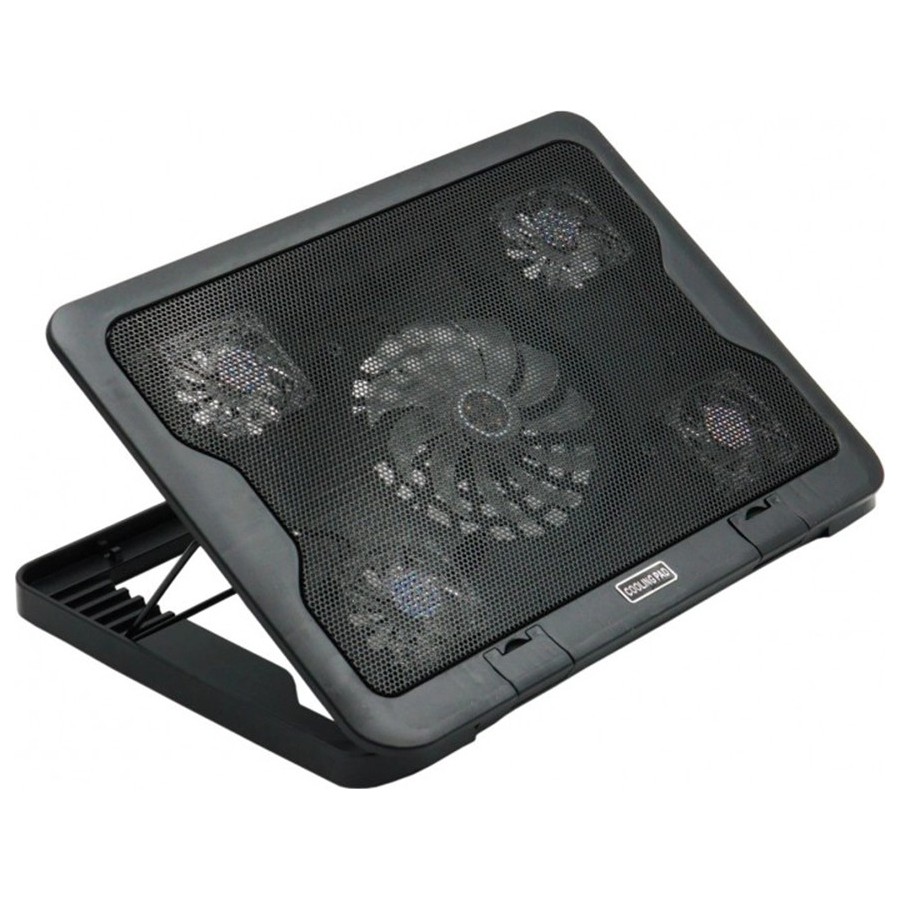 TY-SY-C5 Cooling Pad για Laptop έως 15.6" με 5 Ανεμιστήρες και Φωτισμό