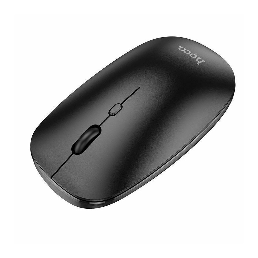 Hoco GM15 Ασύρματο Bluetooth & 2,4G Dual Channel Ποντίκι Μαύρο