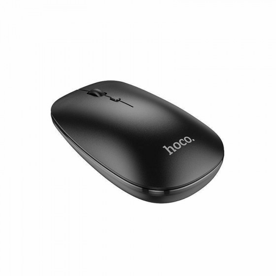 Hoco GM15 Ασύρματο Bluetooth & 2,4G Dual Channel Ποντίκι Μαύρο