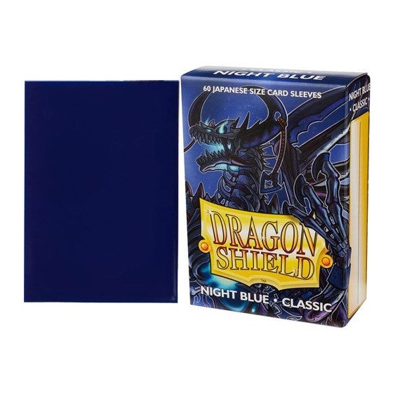 DRAGON SHIELD SMALL SIZE NIGHT BLUE SLEEVES 60-CT(ART10642)