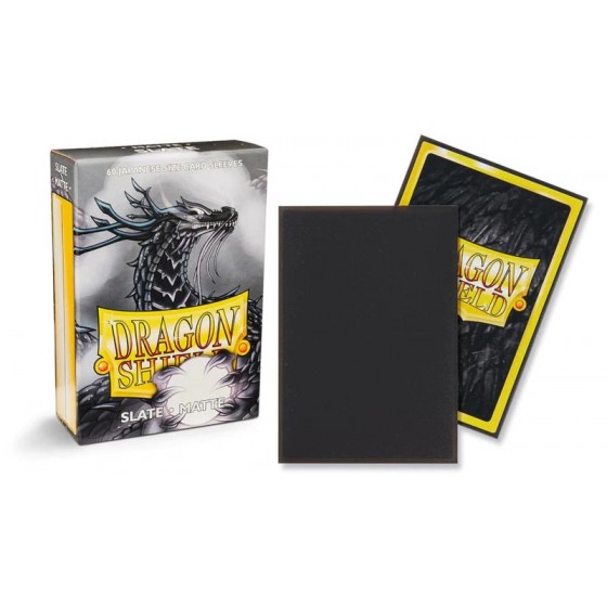 DRAGON SHIELD SLATE SMALL MATTE 60CT(ART11127)