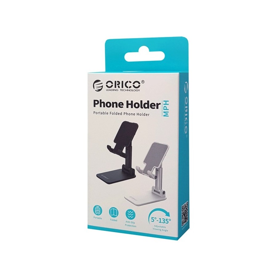 ORICO βάση smartphone MPH, ρυθμιζόμενη, foldable, λευκή( MPH-WH-BP)