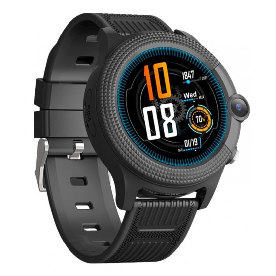 INTIME GPS smartwatch για παιδιά IT-051, 1.28", camera, 4G, IPX7, μαύρο