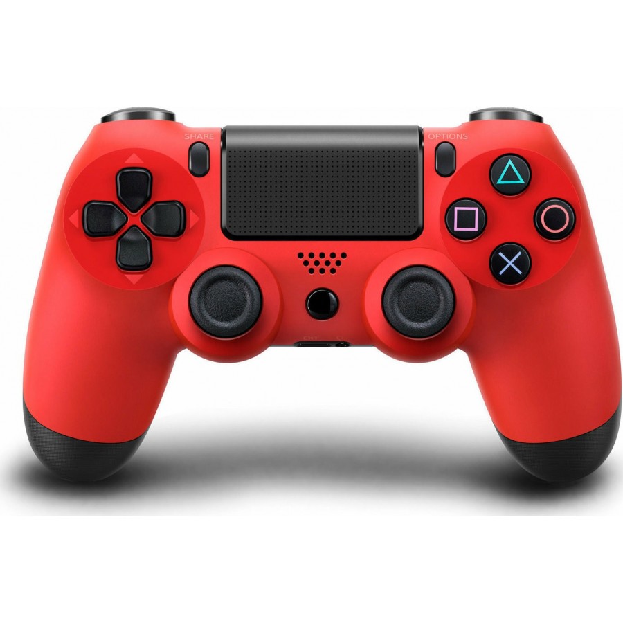 Ασύρματο Χειριστήριο Doubleshock 4 Bluetooth για PS4 Χρώμα Κόκκινο