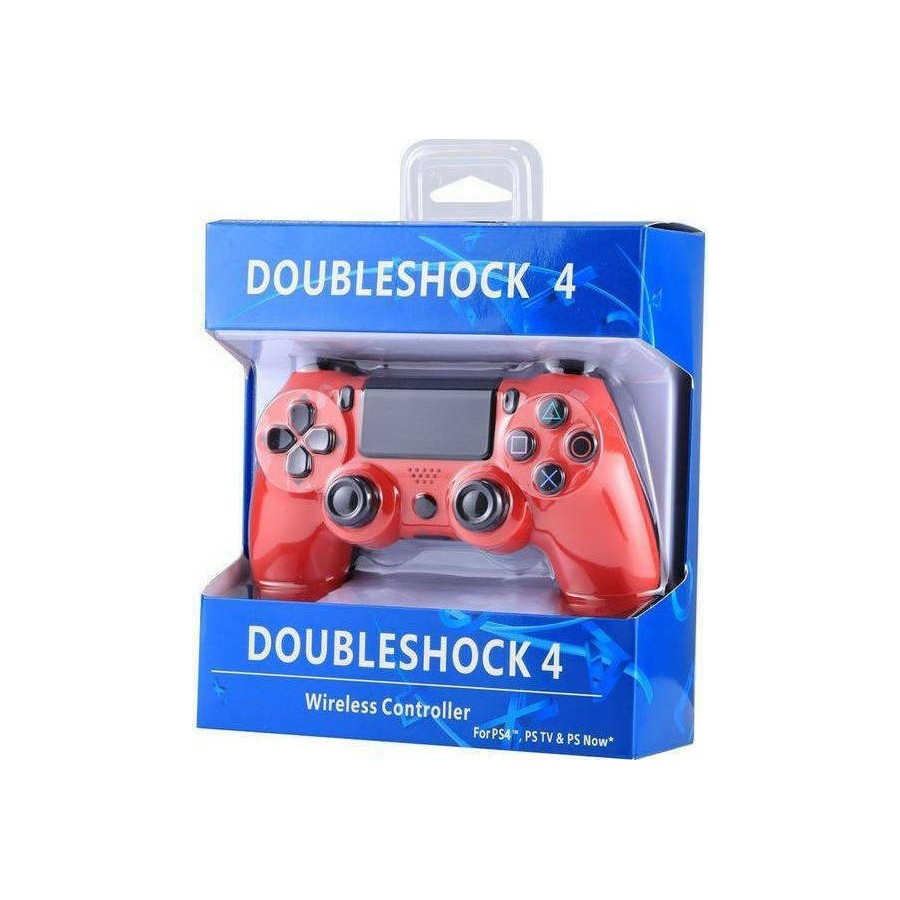 Ασύρματο Χειριστήριο Doubleshock 4 Bluetooth για PS4 Χρώμα Κόκκινο