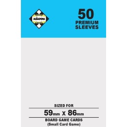 Kaissa Premium Sleeves Small Card Game 59x86εκ.(KA112363)