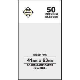 Kaissa 50 Premium Θήκες Για Κάρτες Sleeves Μέγεθος Mini USA 41x63mm(KA112301)