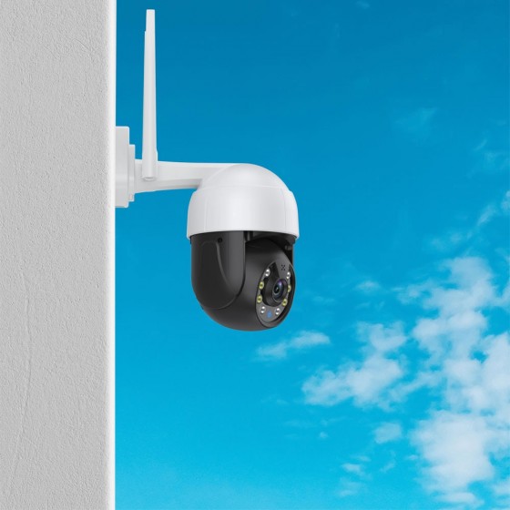 Tuya PST-C18B-3MP IP Κάμερα Παρακολούθησης Wi-Fi Full HD WIFI+ Αδιάβροχη (91027)