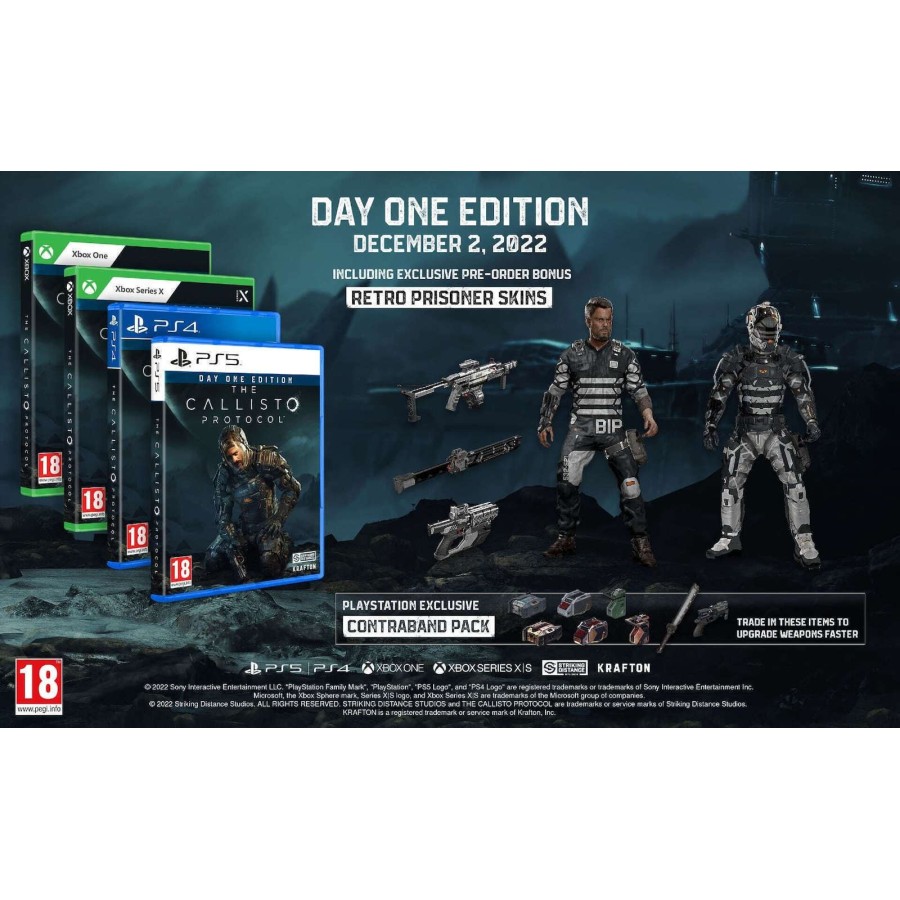 The Callisto Protocol Day One Edition PS5 GAMES