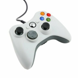 Ενσύρματο Gamepad για PC / Xbox 360 Λευκό HS-USB122