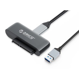 ORICO αντάπτορας USB-C σε SATA UTS3-3A, 5Gbps, καλώδιο USB, μαύρος
