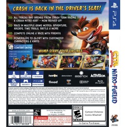 Crash Team Racing: Nitro-Fueled (Crash Glasses) PS4 Game
