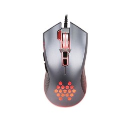 Ποντίκι Gaming Mixie M10, Οπτικό, 8D RGB, Γκρί ενσύρματο USB(728)