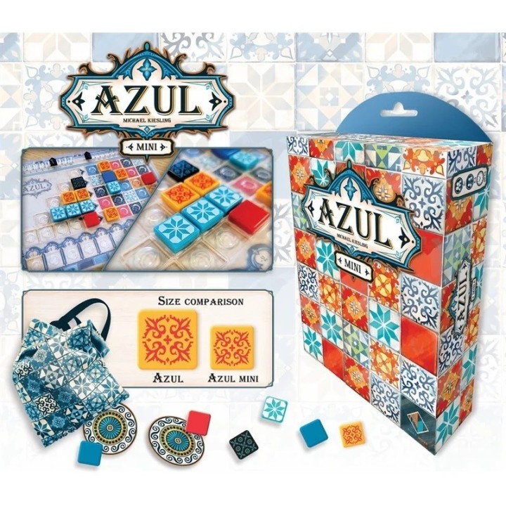 Kaissa Επιτραπέζιο Παιχνίδι Azul Mini για 2-4 Παίκτες 8+ Ετών(KA114664)